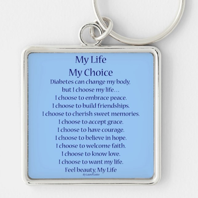 Pulseiras de chaveiro com poema de apoio à conscie (Frente)