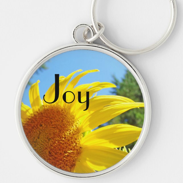 Pulseiras de Chaveiro Verão Amarelo Girassol (Frente)