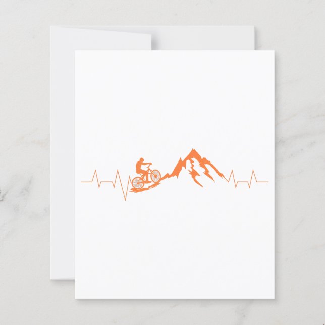 Pulso de Bike Montanha Camisa Pulso de Bike (Frente)