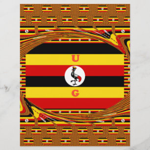 Pulso do Uganda: Uma Sinfonia de Cores de Símbolos