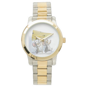 Pulso Mic e Mac Trazendo A Relógio De Queijo