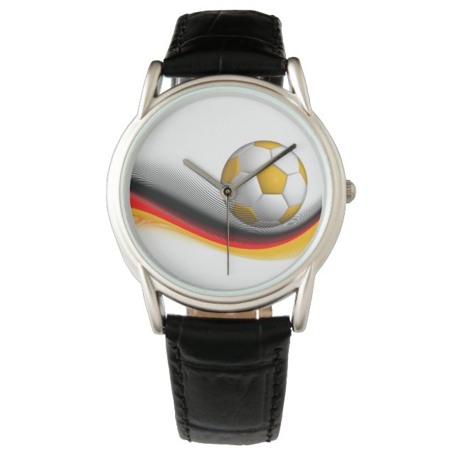 Pulso Relógio Clássico de Mens/Futebol (Frente)