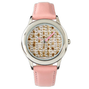 Pulso Relógio da correia do rosa do Matzoh de Mitzvah d
