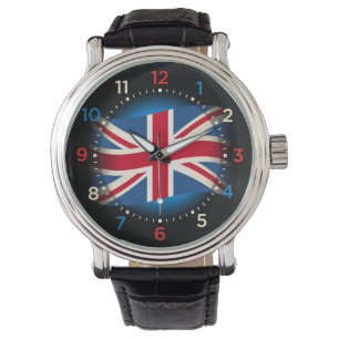 Pulso Relógio de Union Jack