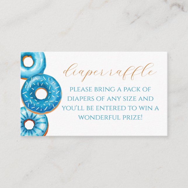 Pulverizado com Fralda de Amor Inserção de Raffle (Frente)