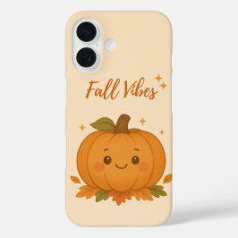 Pumpkin bonito com "Vibes de Queda" no bege Suave