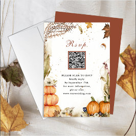 Pumpkin Botânico de outono de outono RSVP