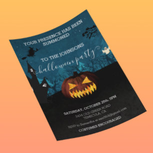 Pumpkin do Orçamento do Partido Halloween