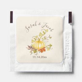 Pumpkin e Folhas de Aquarela | CASAMENTO OUTONO