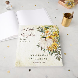 Pumpkin Harvest | Livro de Convidado do Chá de fra