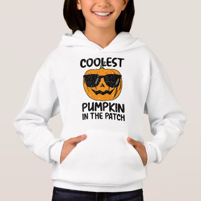 Pumpkin mais fixe no remendo, Halloween Girl (Frente)