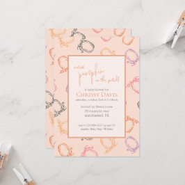 Pumpkin mais leve no Convite para Chá de fraldas d