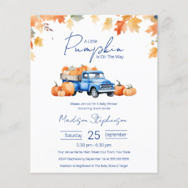 Pumpkin No Caminho Do Chá de fraldas