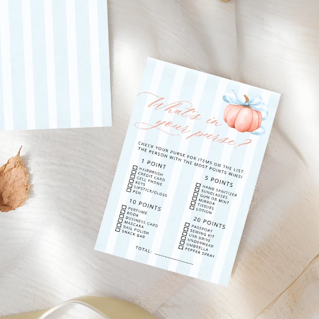 Pumpkin O que no seu jogo de Chás de fraldas (Criador carregado)