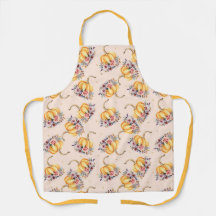 Pumpkin pastel ouro bolinhas queda floral