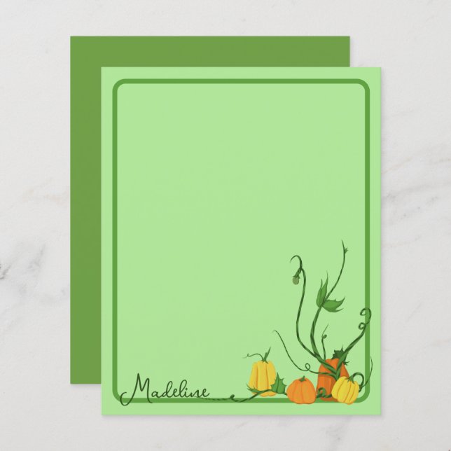 Pumpkin Patch (Frente/Verso)