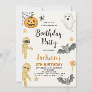 Pumpkin Patch Kids Halloween Convite de Aniversári