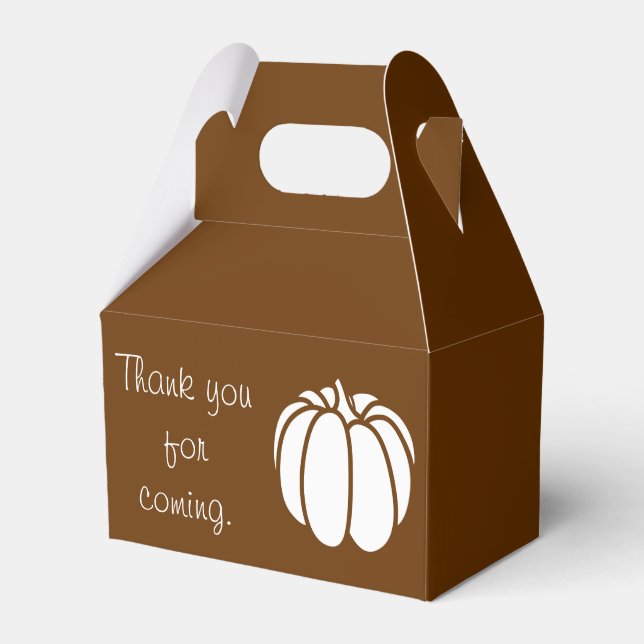 Pumpkin Patch na Caixa de Favor de Chocolate (Frente)