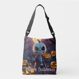 Pumpkin Patch Skeleton Companion Bolsa