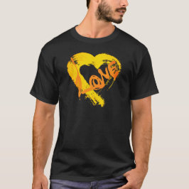 Pumpkin Picado com Camisa Cardíaca de Amor