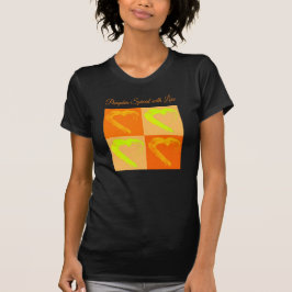 Pumpkin Picado com Camisa Cardíaca de Amor