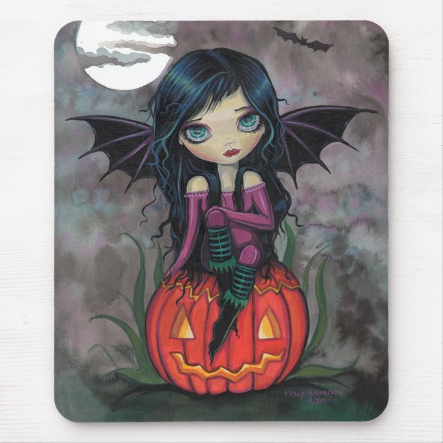 Pumpkin Pixie Halloween Mousepad (Frente)