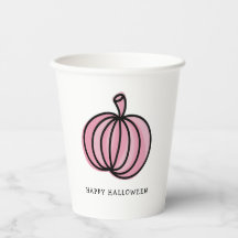 Pumpkin Rosa Feliz de Halloween