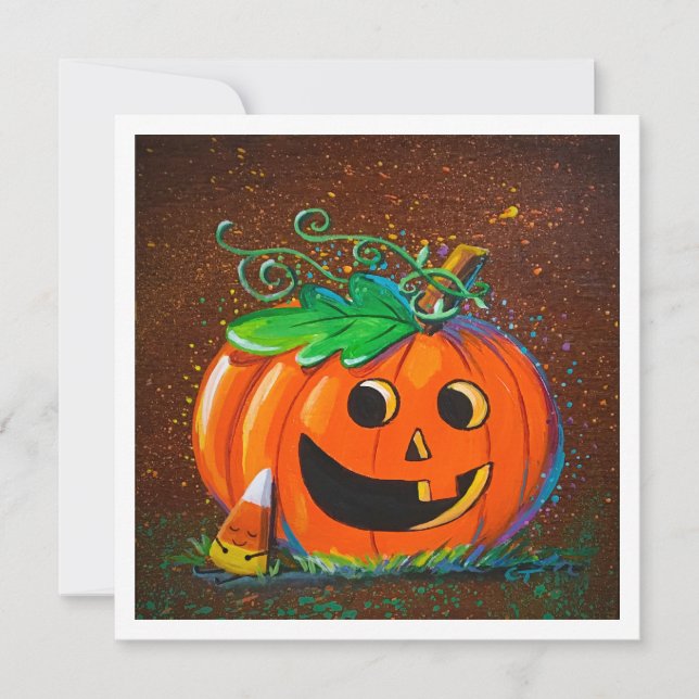 Pumpkin & Snooze - Mini Impressão (Frente)