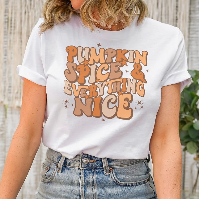 Pumpkin Spice e tudo o que é uma boa camisa (Pumpkin spice & everything nice shirt)