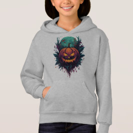 Pumpkin Spooky Sob Lua Cheia