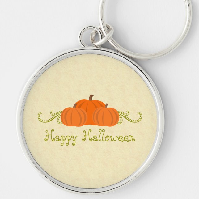 Pumpkin suga Chaveiro do Halloween Premium (Frente)
