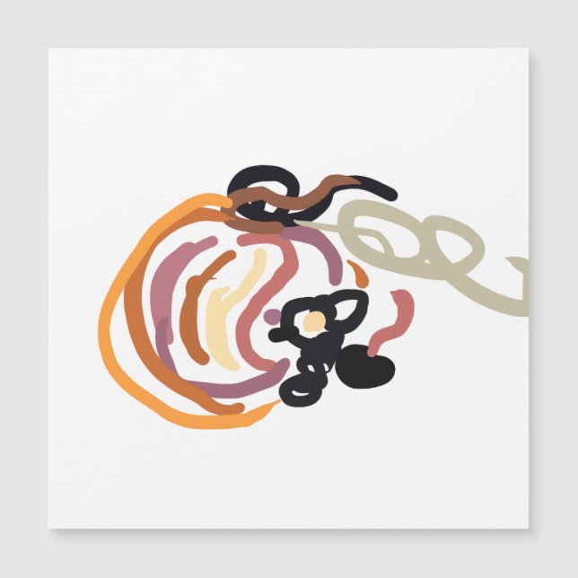 Pumpkin Sunset Autumn cute (Frente)