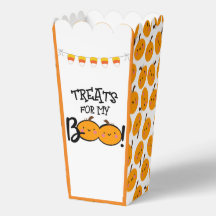 Pumpkin Treats Para Minha Caixa De Pipoca De Boo H