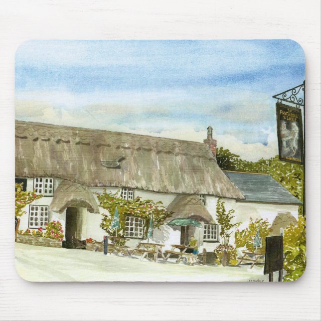 "Punchbowl & concha" Mousepad (Frente)