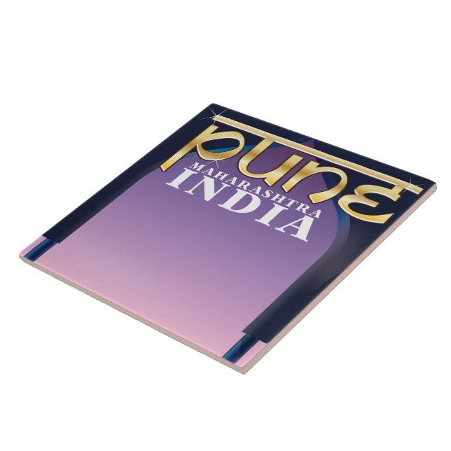 Pune, poster de férias de Maharashtra Índia (Lateral)
