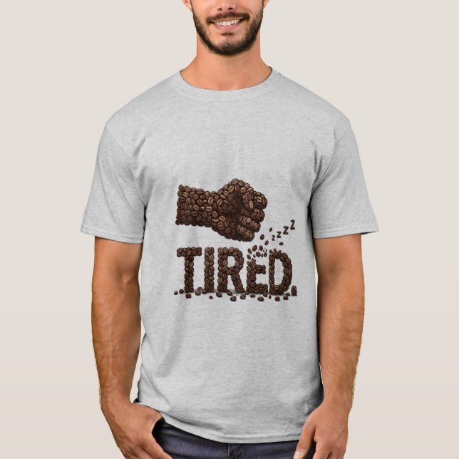 Punho de Café - Camiseta Masculina (Frente)