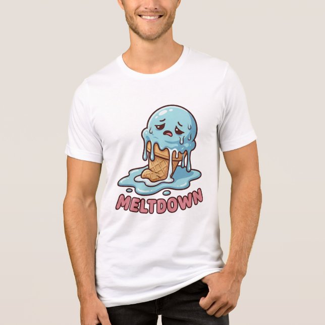 Punição de Sorvete Cute Derretimento Mental (Frente)