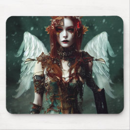 Punk Angel_Digital Art Mouse Pad