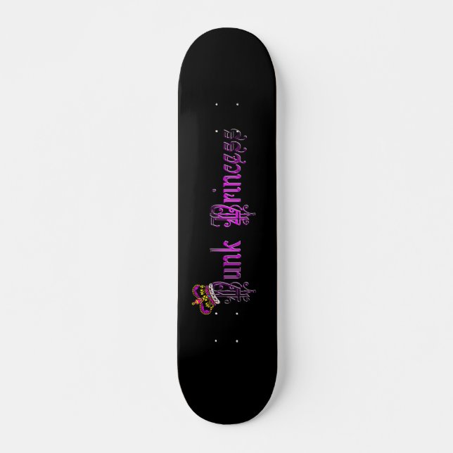 Punk Princess Skateboard (Frente)