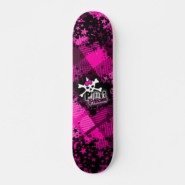 Punk Princess Skateboard Deck (Frente)