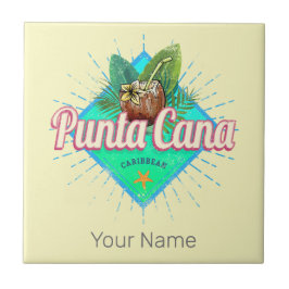 Punta Cana Caribe Retro República Dominicana