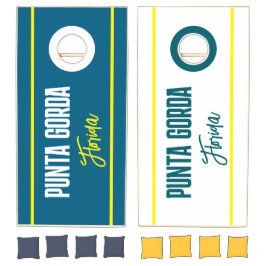 Punta Gorda Florida Cornhole Set