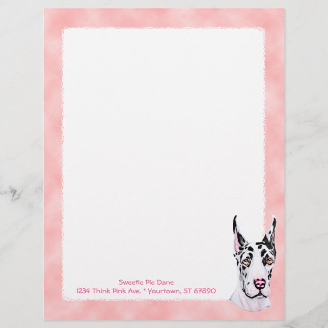 Pup Harlequim Xadrez Rosa (Frente)