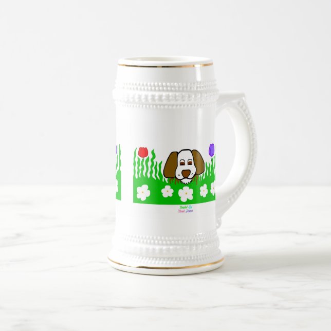 Pup N Play Caneca de cerveja Mug (Frente Esquerda)