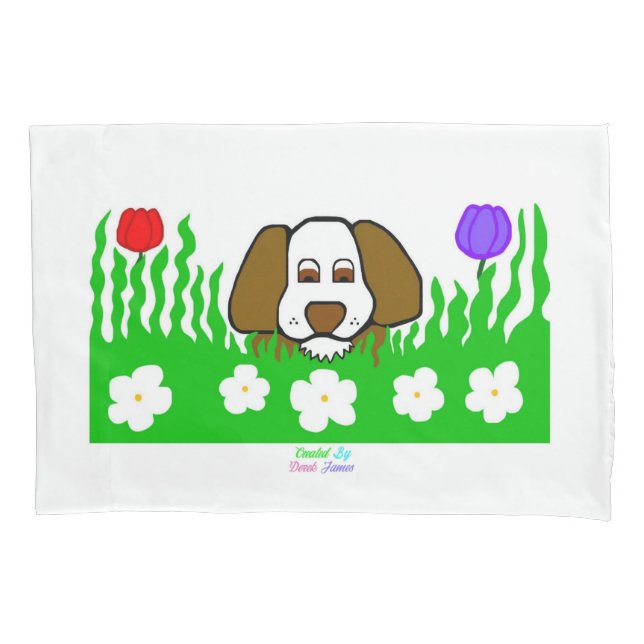 Pup N Play Standard Pillowcase (Frente)