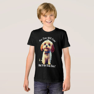 Puppy Almond Ears Design de Cachorro Bonito -