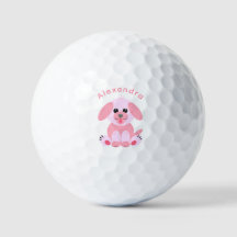 Puppy Dog Cute Cartoon Personalizado Rosa Esbranqu
