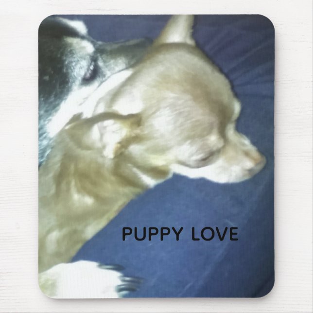 Puppy Love Mouse Pad (Frente)