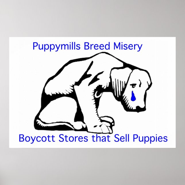 Puppy Mills Breu Poster de Miséria (Frente)