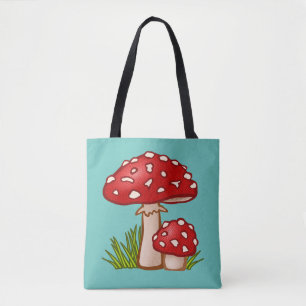 PURAS DE SACO DE TOTE MUSHROOM